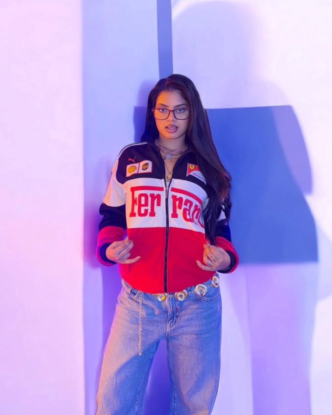 Red & White Ferrari Racing Jacket – Exotix