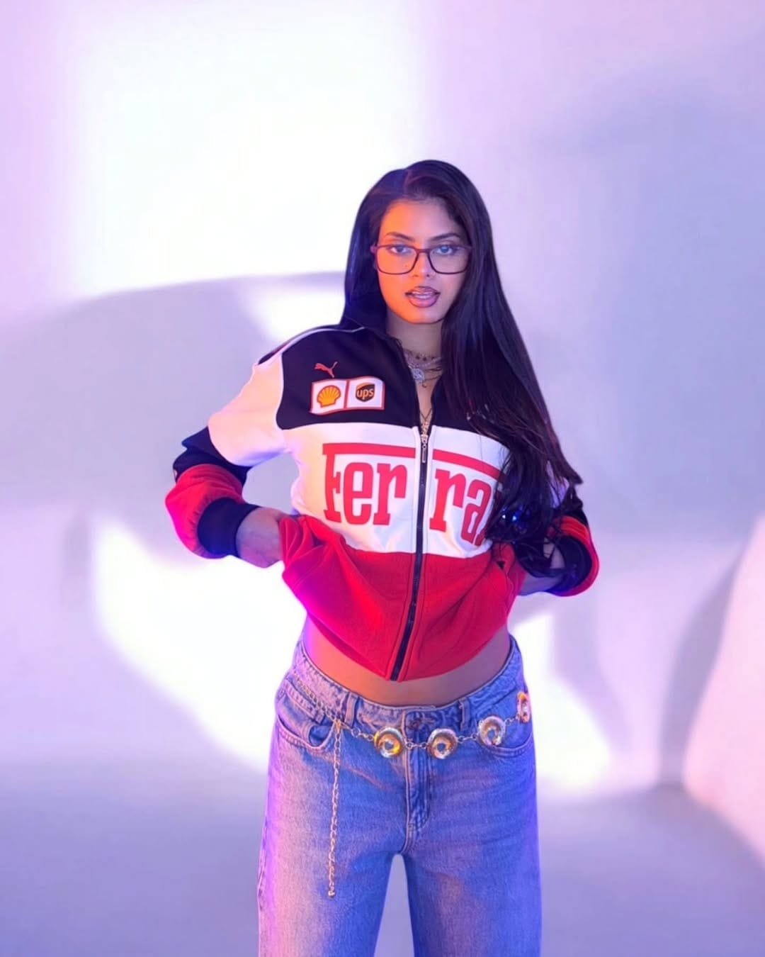 Red & White Ferrari Racing Jacket – Exotix