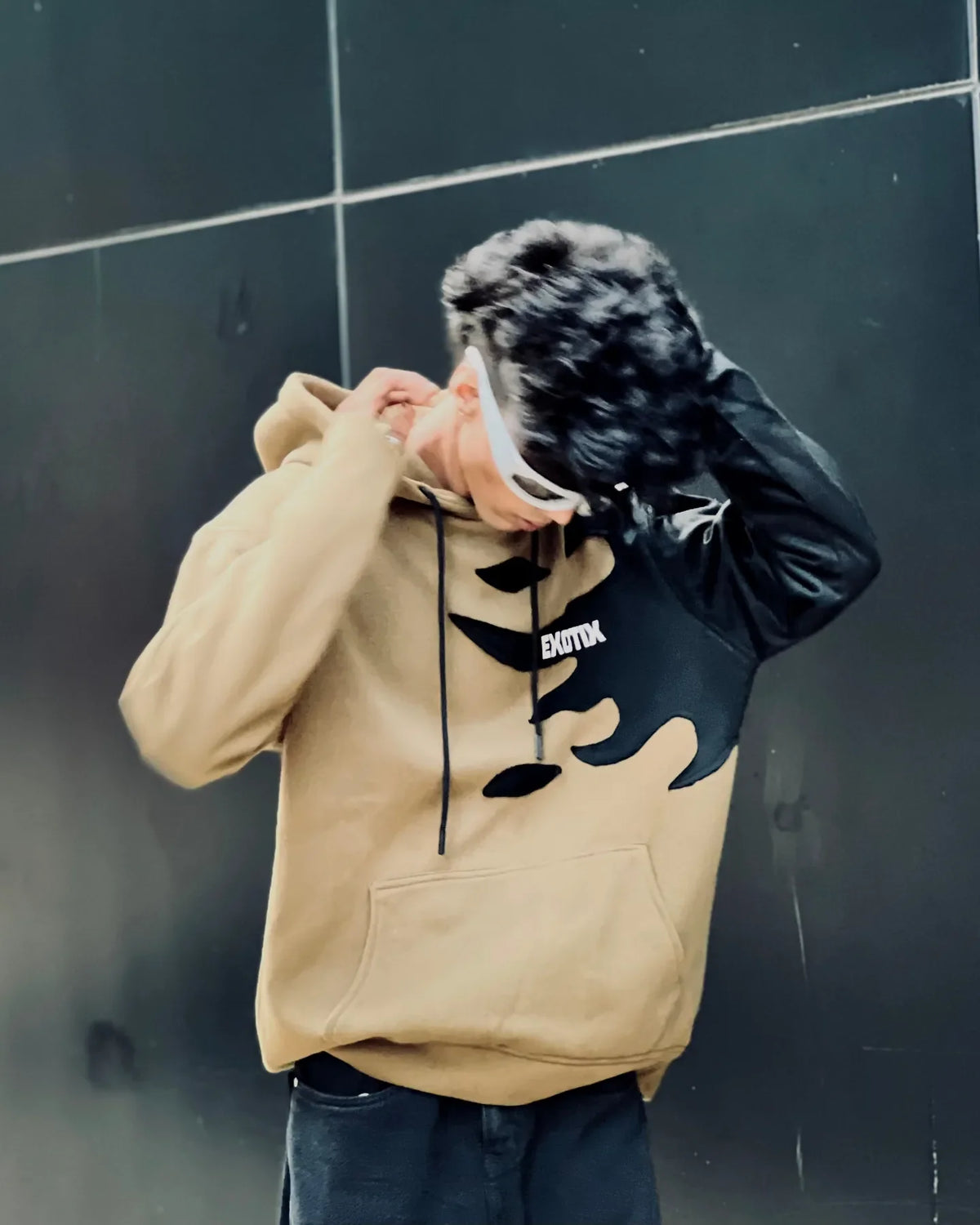 Exotix Khali Fire Patch Hoodie