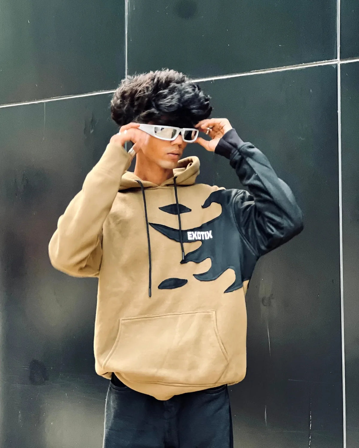 Exotix Khali Fire Patch Hoodie