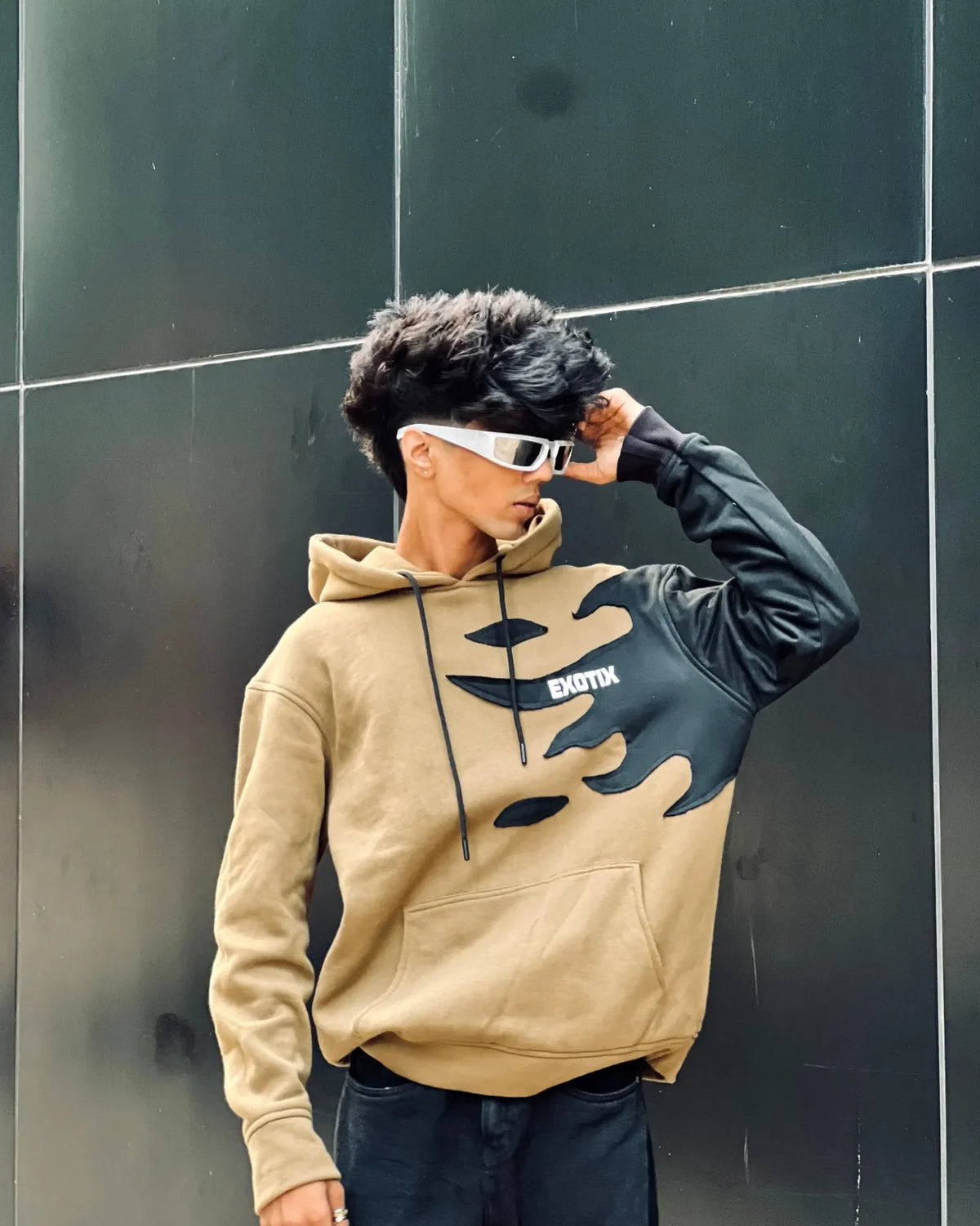 Exotix Khali Fire Patch Hoodie