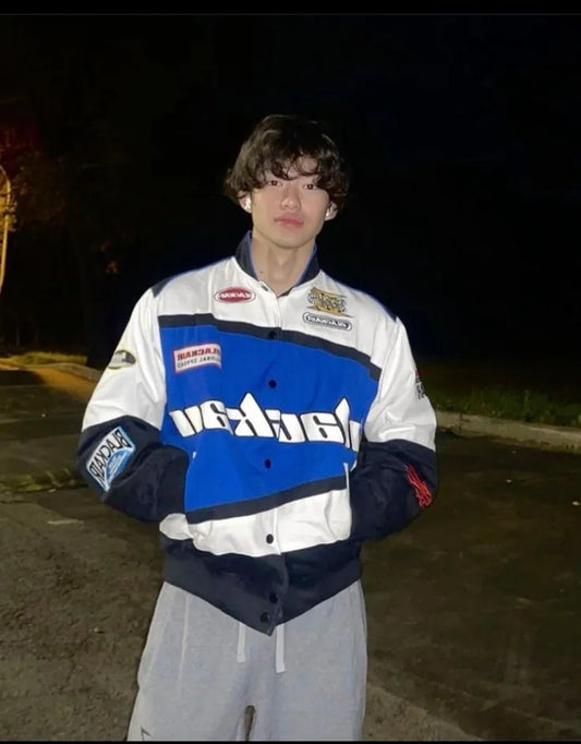 Blackair Racing Motorcycle Vintage Jacket | Fashion & Racer Style