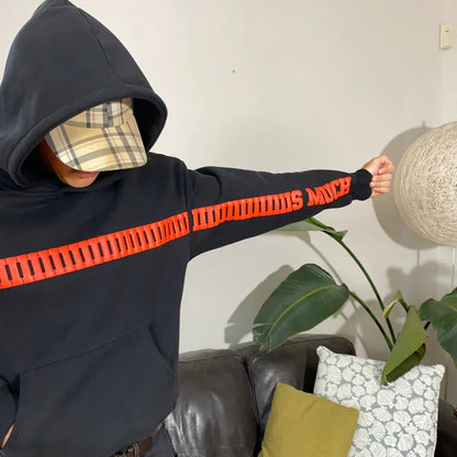 Aesthetic I Love Youu Thiiis Much Hoodie