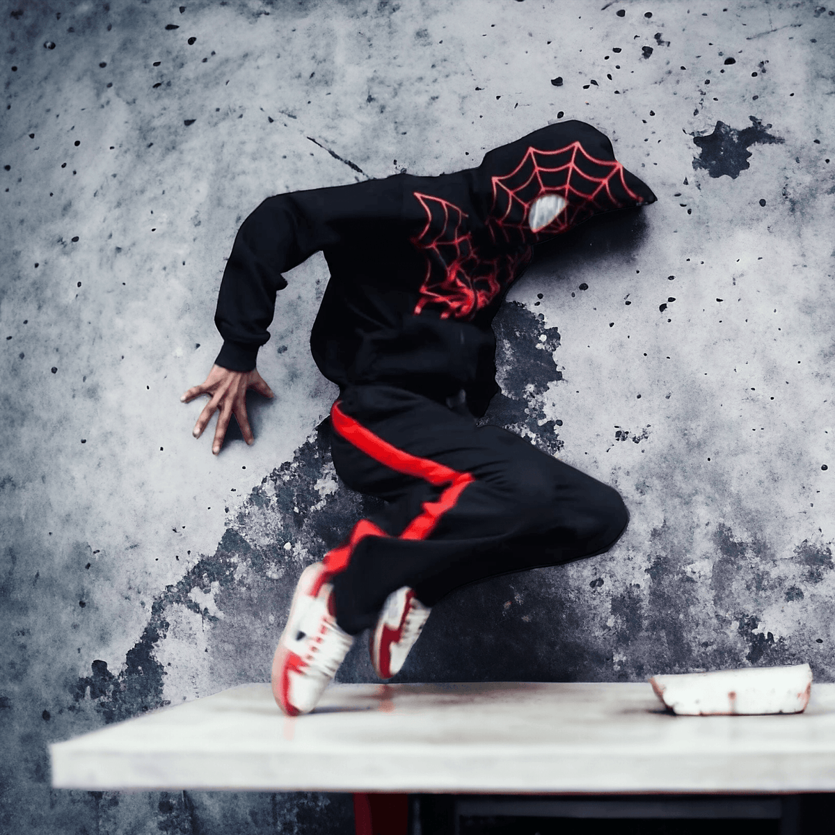 Black Spiderman Hoodie – Streetwear Marvel Zip-Up | Exotix