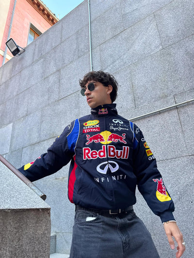 Red Bull Racing Jacket – NAVY BLUE | Ultra-Limited | HeatDrop® F1 Edition