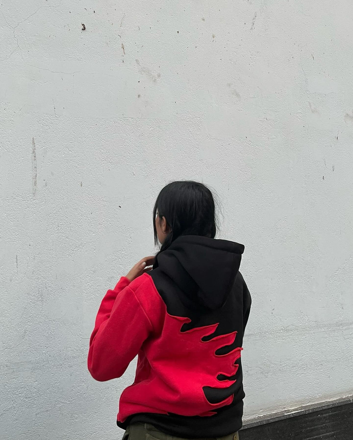 Exotix Womens Fire Hoodie Feel the Burn Flaunt the Fire