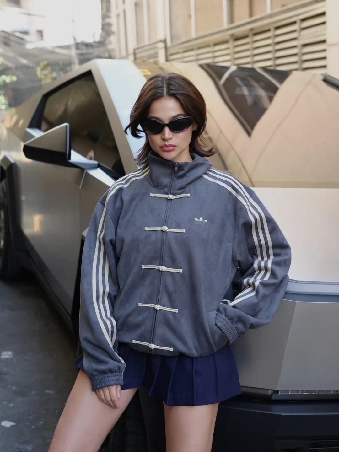 Exotix Chinese New Year Knot Jacket – Oversized Tang Style Streetwear