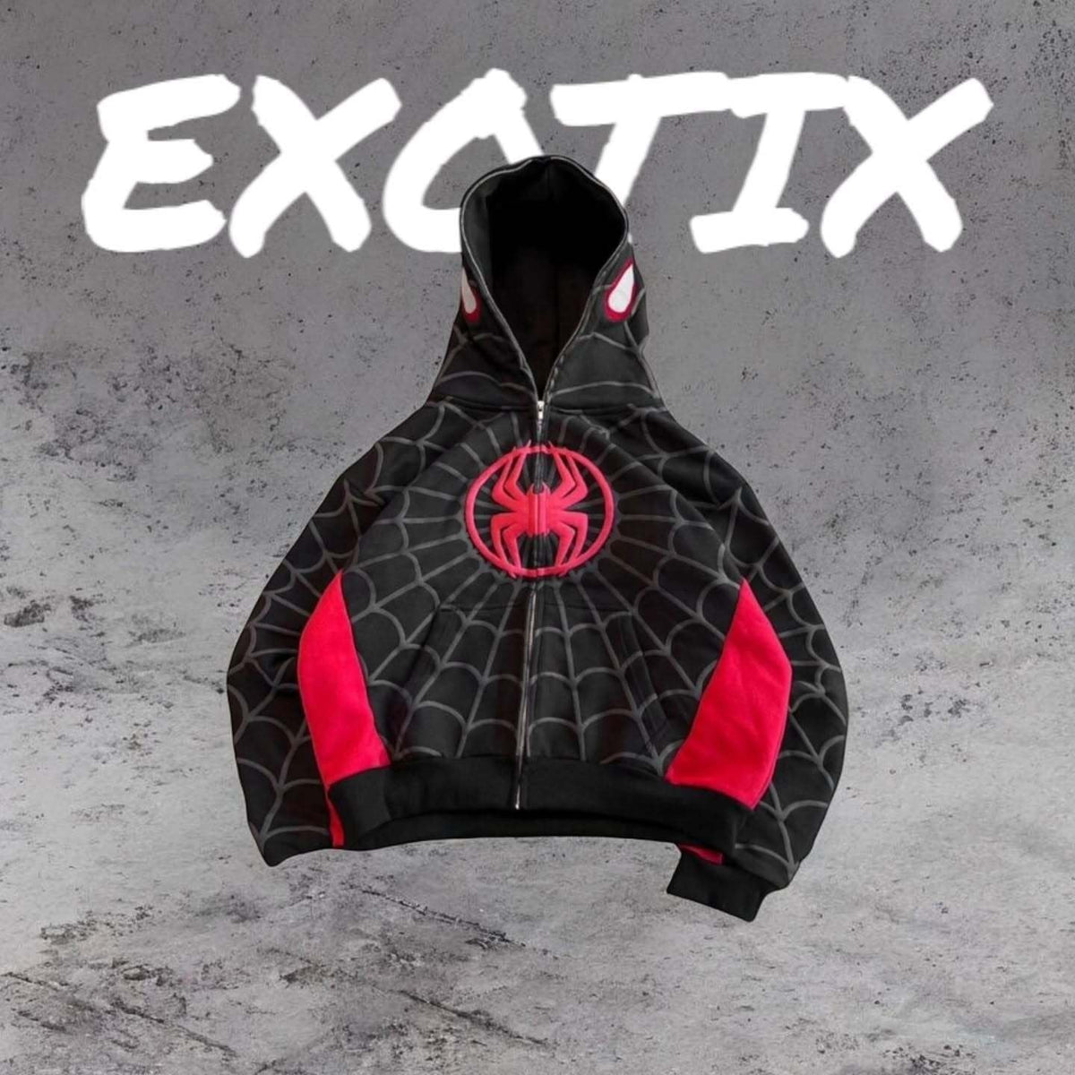 Spidey Hoodie | Marvel Streetwear Edition Zip-Up | Exotix