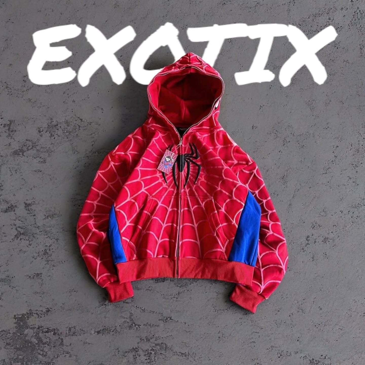 Spidey Hoodie | Marvel Streetwear Edition Zip-Up | Exotix