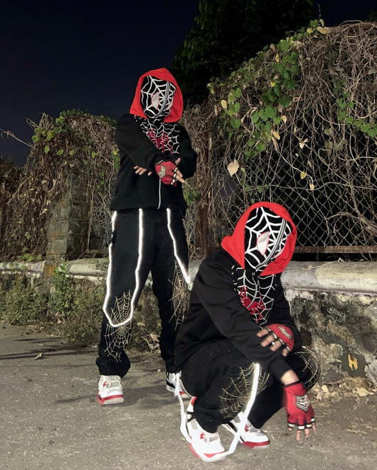 Zip Up Your Superhero Style Exotix Double Cap Spider Man Hoodie Unleash Your Spidey Swag