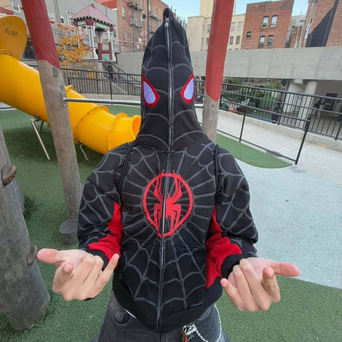 Spidey Hoodie | Marvel Streetwear Edition Zip-Up | Exotix