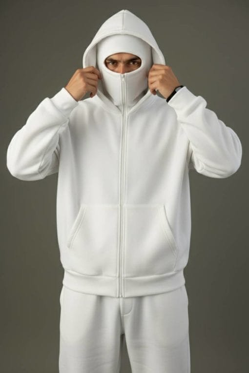 Exotix Balaclava Hoodie | Oversized Streetwear Statement