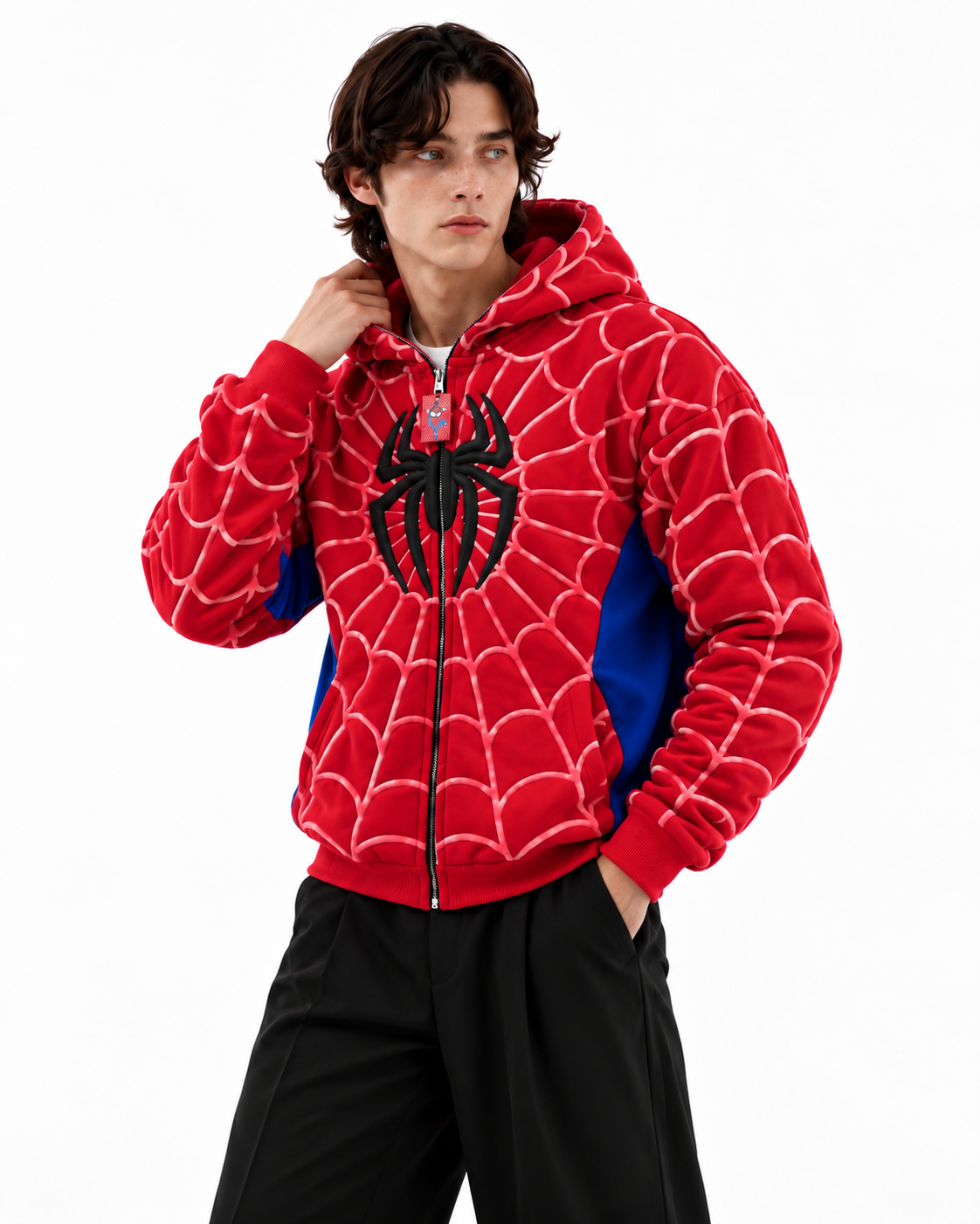 Spidey Hoodie | Marvel Streetwear Edition Zip-Up | Exotix