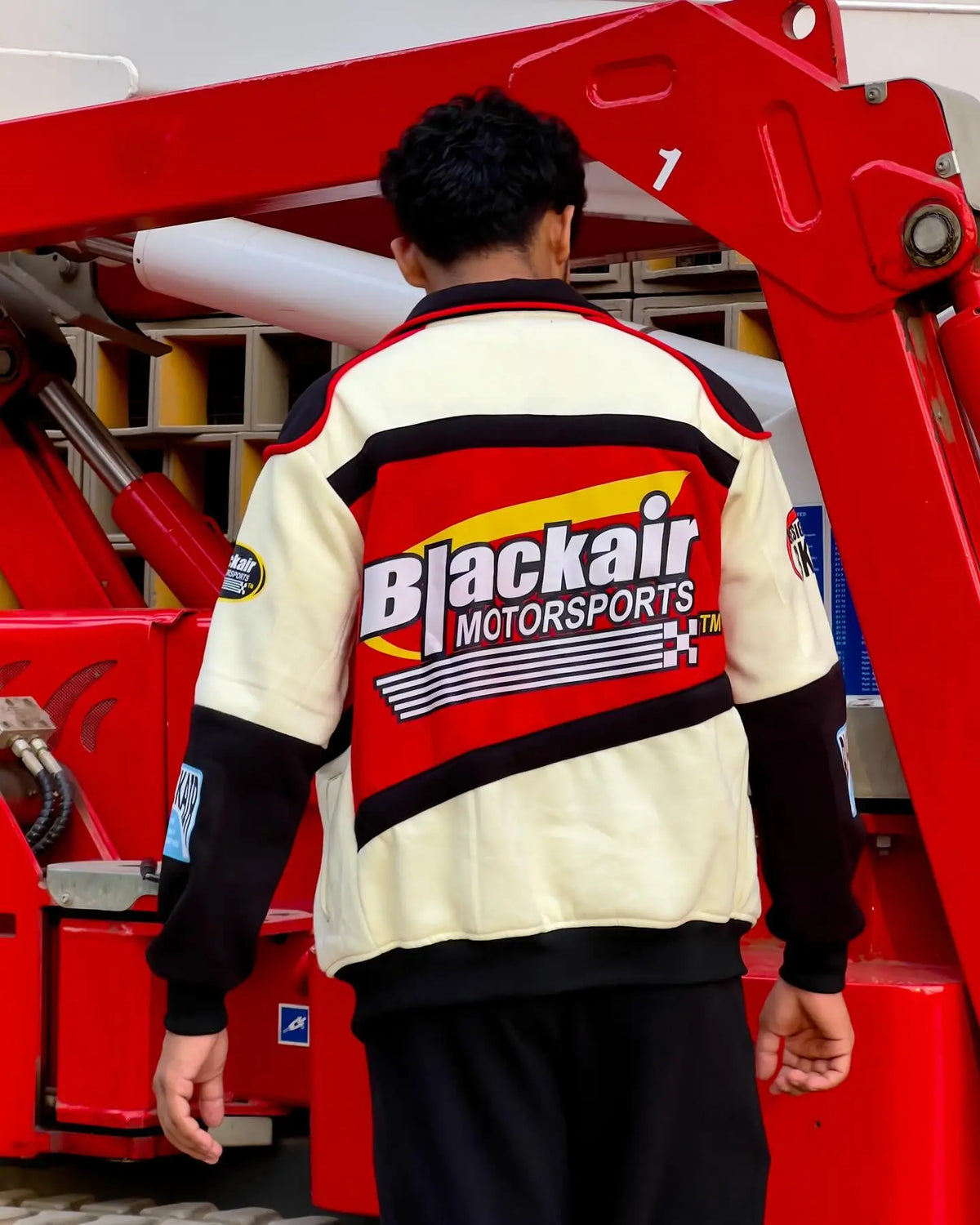 Red BlackAir Racer Jacket | Motorsport Fashion & Style